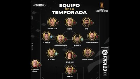 SELEÇÃO DA LIBERTADORES 👀 6 DO FLA 😱