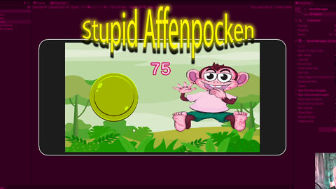 Android Handy Minispiel - Stupid Affenpocken - Lachen ist gesund und tut gut für die Seele ;)