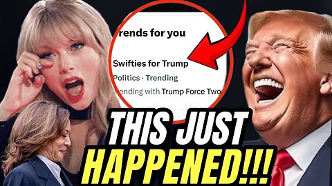 OMG! TAYLOR SWIFT FREAKS OUT CRYING AFTER KAMALA ENDORSEMENT BACKFIRES AS VOTERS SAY "WE NEED TRUMP"