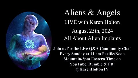 Aliens & Angels Live Podcast, August 25th, 2024 – ALL ABOUT ALIEN IMPLANTS