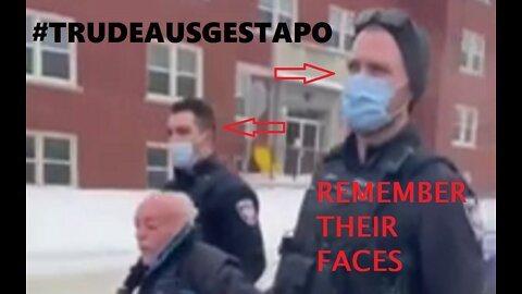 COMMUNIST TRAITOR OTTAWA COPS NOW ASSAULTING SENIORS