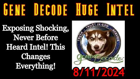 Gene Decode: Exposing Shocking, Never Before Heard Intel! This Changes Everything!