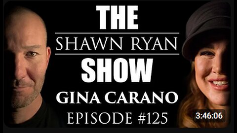 Shawn Ryan Show #125 Gina Carano : The media Creating the Trump Shooter