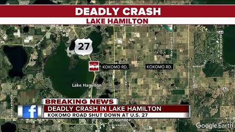 2 killed in Lake Hamilton crash, Kokomo Road closed as officials investigate