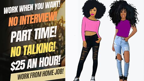 Work When You Want No Interview No Talking Non Phone Work At Home Job Part Time $25 An Hour Remote