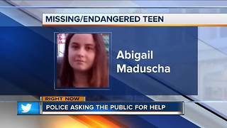 South Milwaukee Police looking for missing/endangered 15-year-old girl