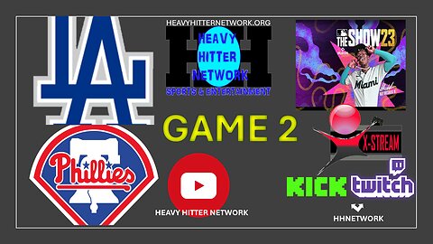 MLB THE SHOW: DODGERS @ PHILLIES (GAME 2)