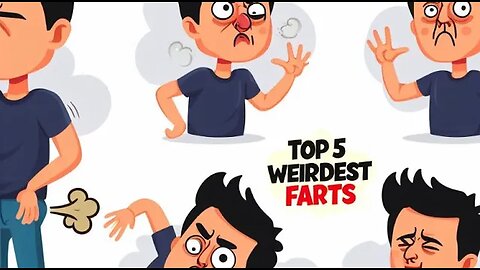 Top 5 Weirdest Farts 💨 #sexyfarts #girlsfarting #funny #lol #ASMR #pewdiepie