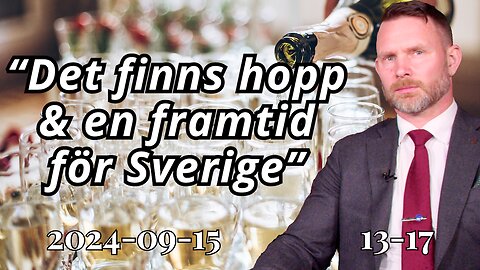 "Det finns fortfarande hopp" - Kom på mingel och tal med Frihetsnytt