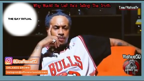 Orlando Brown: Why Would He Lie! He's Telling The Truth!! #VishusTv 📺