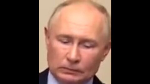 Putin's Face As He's Briefed About Ukraine's Surprise Invasion Of Russia