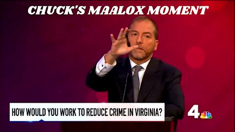 Chuck Todd Hilariously Unnerved by VA Third Party Candidate