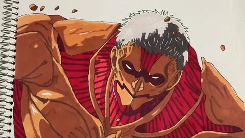 ATTACK ON TITANS Drawing (Armored Titan)