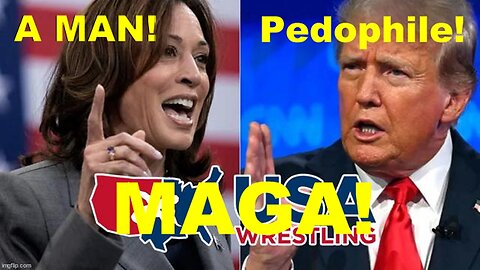 SMHP: Pedophild TRUMP U-MAGA vs the MAN KAMALA! Get Your Fucking Tickets To The Show!