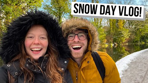 SNOW DAY! English Winter Vlog | Birmingham UK