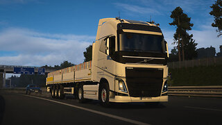 ETS2 Volvo FH16 540 | Frankfurt DE to Nuremberg DE | Outdoor Floor Tiles 21t