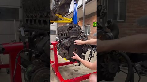 BMW E34 M5 S38B36 Engine Blick Disassembly - Engine Rebuild and Full Automotive Restoration