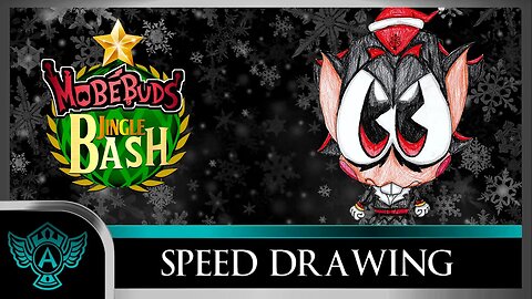 Speed Drawing: MobéBuds Jingle Bash - Shadelfon | A.T. Andrei Thomas 2022