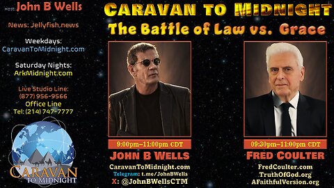 The Battle of Law vs. Grace - John B Wells LIVE