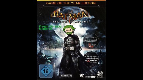 Prof.Grass Gaming Batstravaganza! Hi Stream: Batman Arkham City [Riddles Secrets and Side Missions]