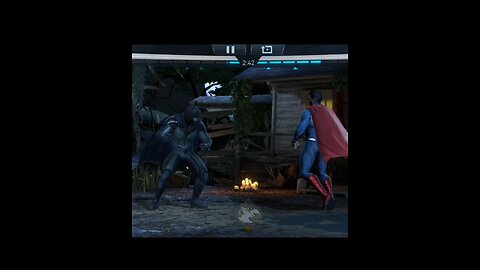 Batman vs Superman fight.