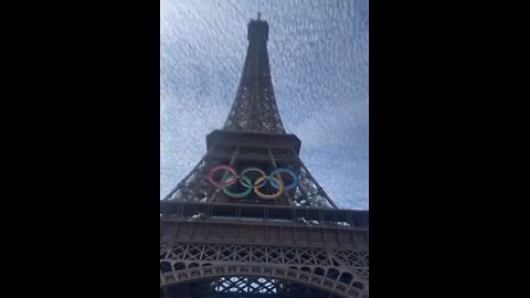 Man Caught Climbing Eiffel Tower At Paris 2024 Olympic Games