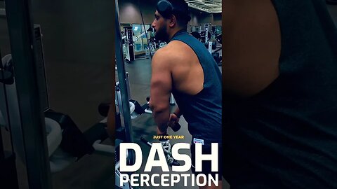 JUST 1 YEAR 🔥💯💪 #shorts #DASHPERCEPTION # #workout #gym #love #health #motivation #inspiration