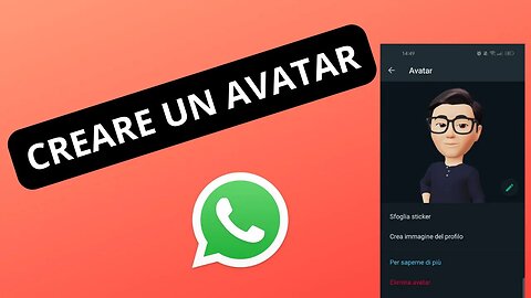 Creare un AVATAR su WhatsApp | Spiegato Semplice