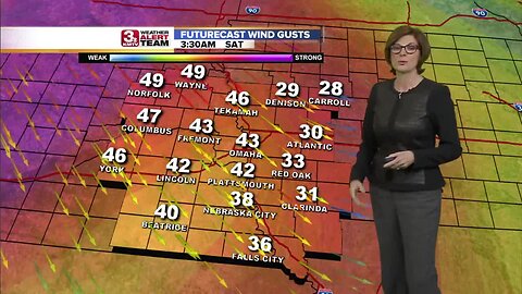 Jennifer's Saturday Forecast