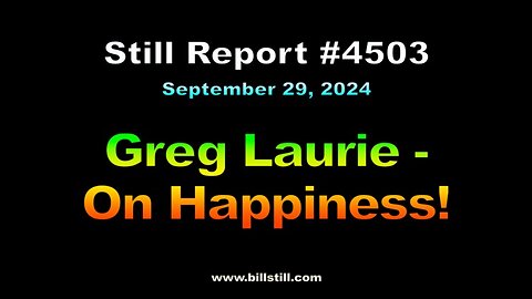 Greg Laurie – On Happiness !, 4503