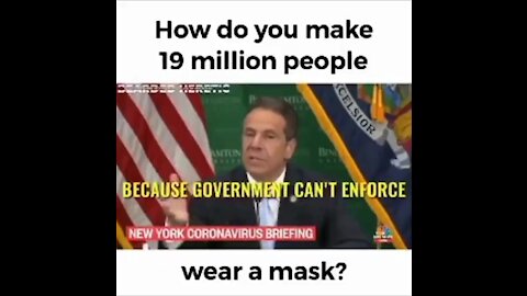 How Do You Get Millions of People To Wear A Guv Muzzle