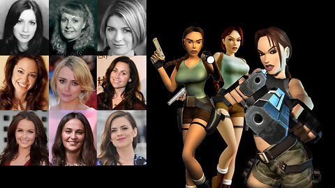 Video Game Voice Comparison- Lara Croft (Tomb Raider)