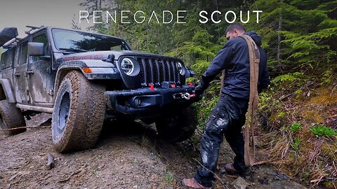 ALONE in the Wilderness: Jeep Overlanding [Explore, Nature, Cold Lake Dip]