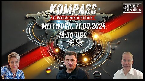 🔵💥LIVE | KOMPASS 7. Wochenrückblick mit Alexa und Stefan und zu Gast: Michael Schele💥