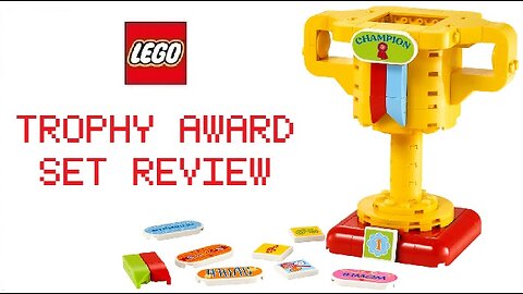 Lego Trophy Award Set Review