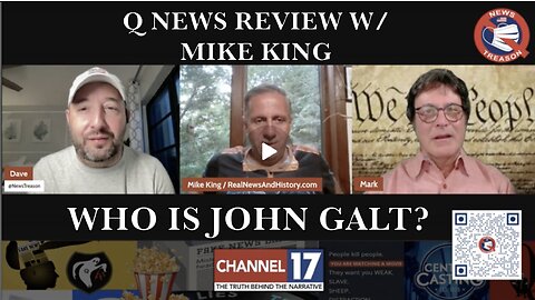 NEWS TREASON W/ MIKE KING-Q NEWS REVIEW. THE DEBATE, 9/11, CHURCHILL & MORE. SGANON, JGANON