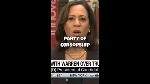 A vote For Kamala is a vote for censorship