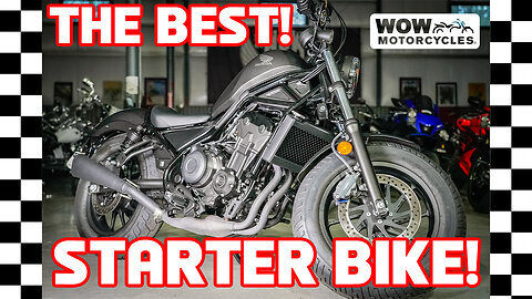 2022 Honda® Rebel 500 | The Best Starter Bike?!