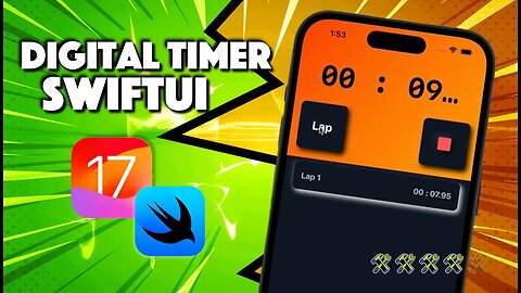 How I Created a Custom Lap Recorder Menu in SwiftUI and Xcode 14 WWDC23