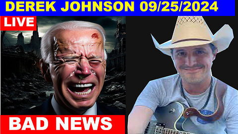 Derek Johnson HUGE 09/25/2024 🔴 US WARNING PUTIN 🔴 BAD NEWS FOR BIDEN 🔴 PHIL GODLEWSKI 🔴 X22 Report