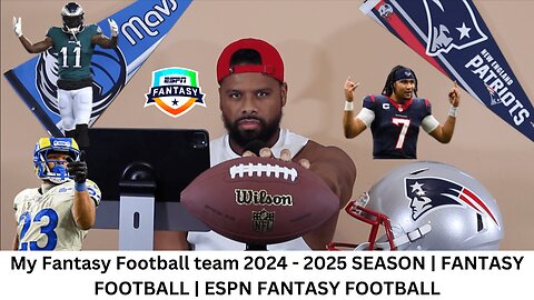 My Fantasy Football team 2024 - 2025 SEASON | FANTASY FOOTBALL | ESPN FANTASY FOOTBALL