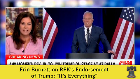 Erin Burnett on RFK's Endorsement of Trump: "It's Everything"