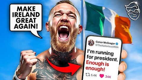 Conor McGregor Announces: I'm Running For PRESIDENT Of Ireland❗