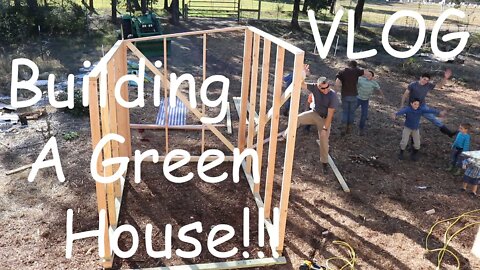 Building a Green House!!!/ VLOG/ Having Fun At Home Depot!!!