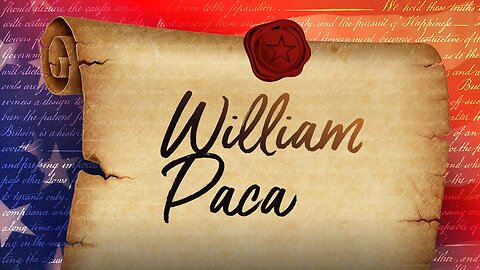 William Paca - 56 Signers Of The U.S. Constitution