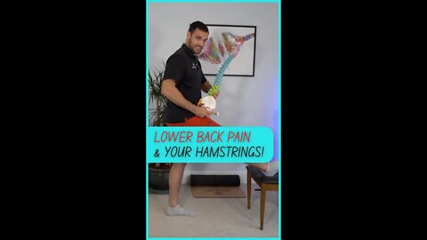 Avoid Rounding The Back During A Hamstring Stretch! 😮 #Shorts