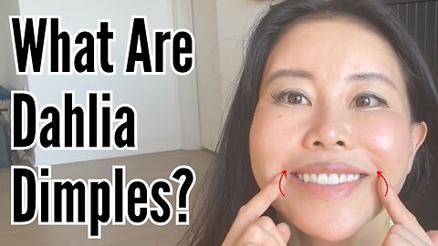 What Are Dahlia Dimples? Koko Face Yoga