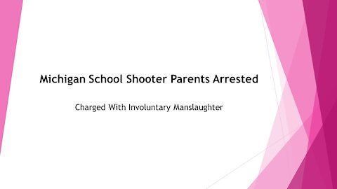 Michigan School Shooter's Parents Arrested