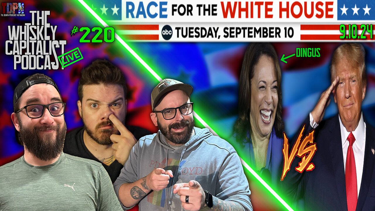 🇺🇸 1ST 2024 PRESIDENTIAL DEBATE 🇺🇸 LIVESTREAM + 🍻🥃 DRINKING GAME 🥃🍻 9