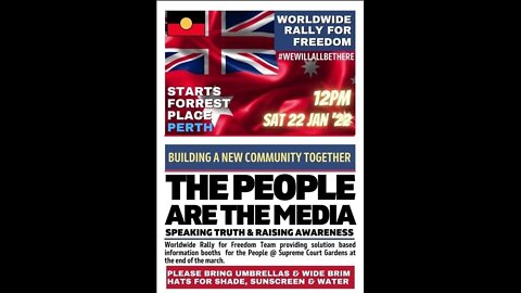 Worldwide Rally for Freedom 22-1-22